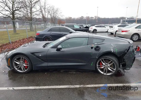 2017 Chevrolet Corvette Stingray Z51 from USA, damaged, VIN 1G1YJ2D70H5110136